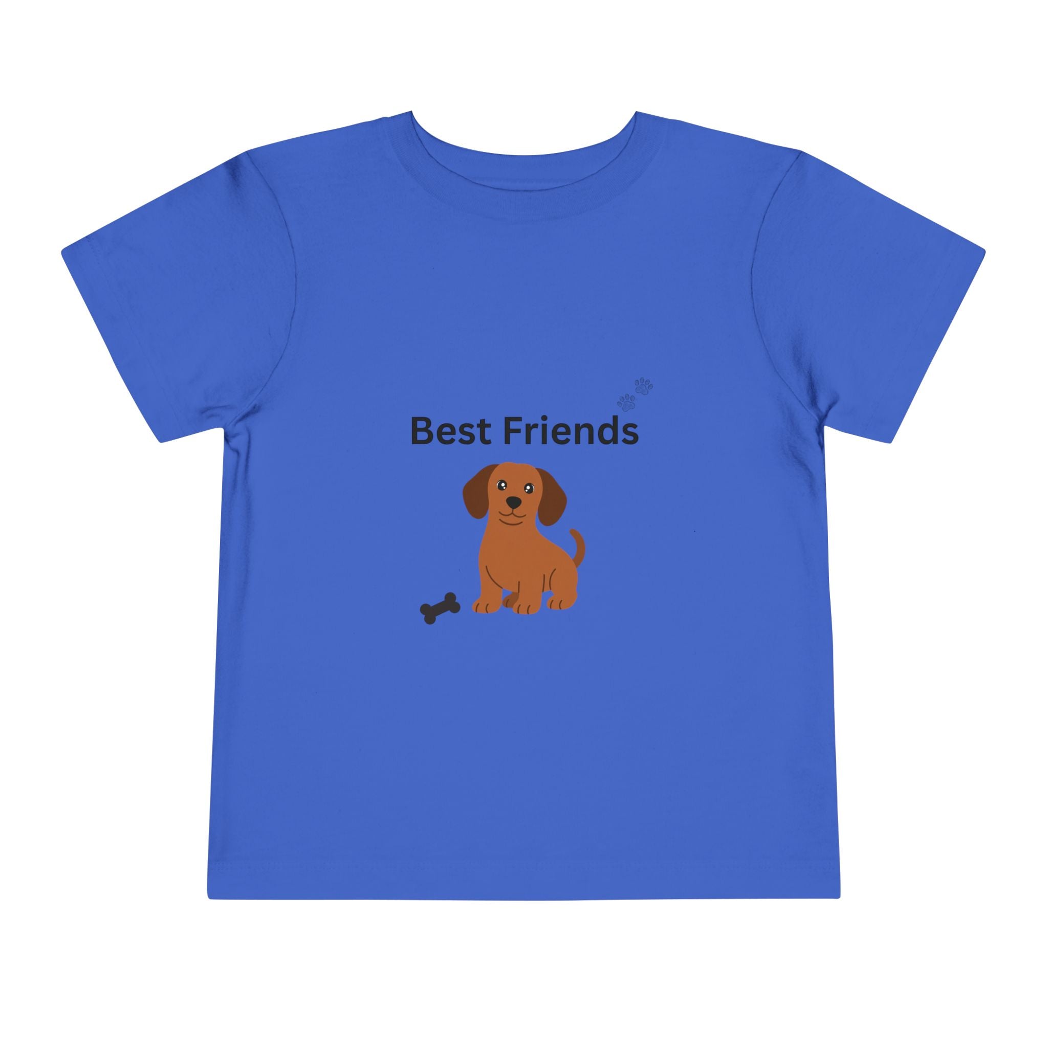 Toddler Tee — "Best Friends" Puppy Dog Graphic