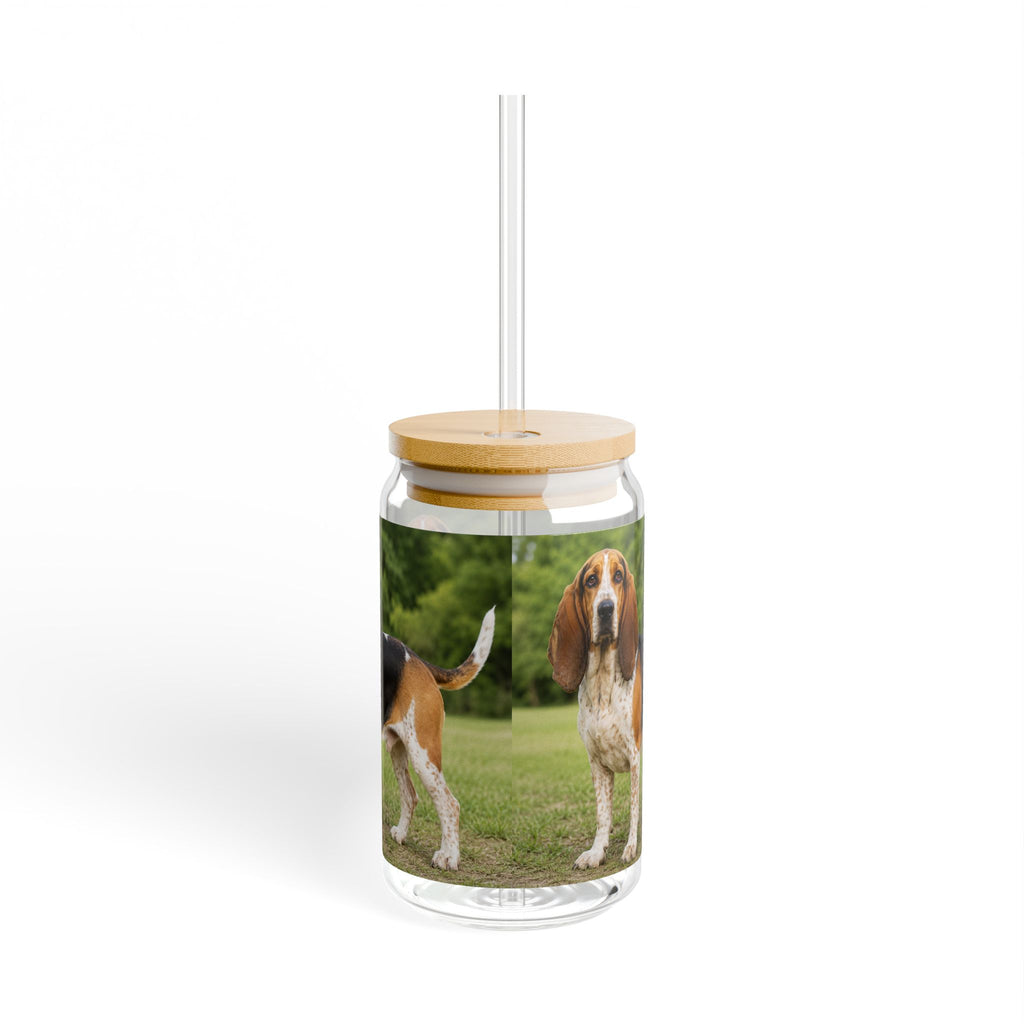 Sipper Glass – 16oz Clear Straw Tumbler