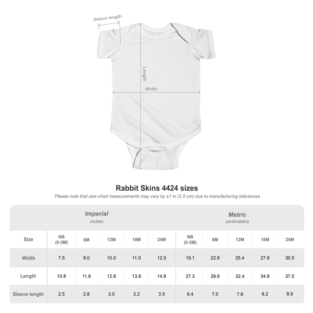 Infant Bodysuit - Cute Yorkie 'Tiny Dog Energy' Baby Onesie