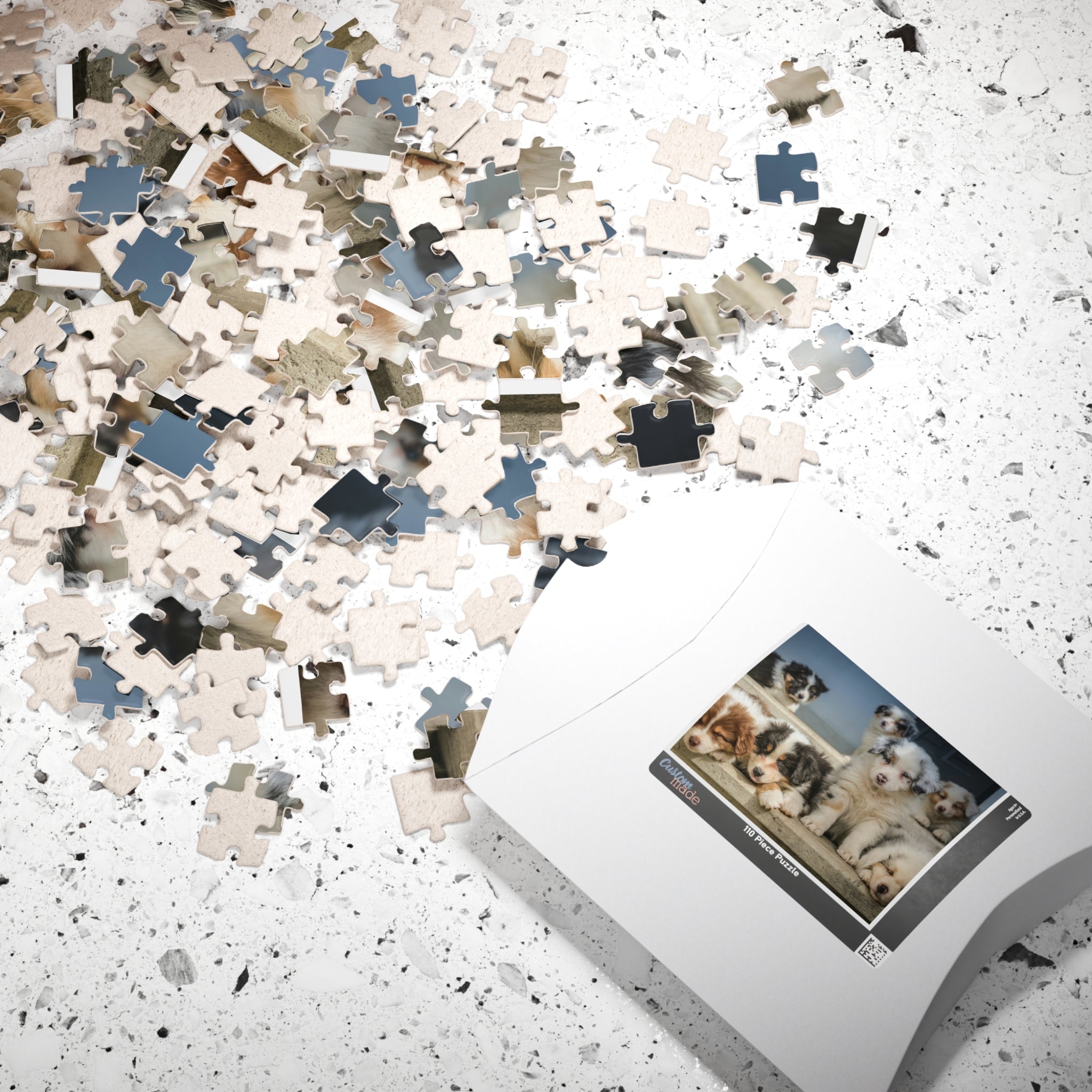 Puppies Jigsaw Puzzle — 252/520/1014-Piece Game
