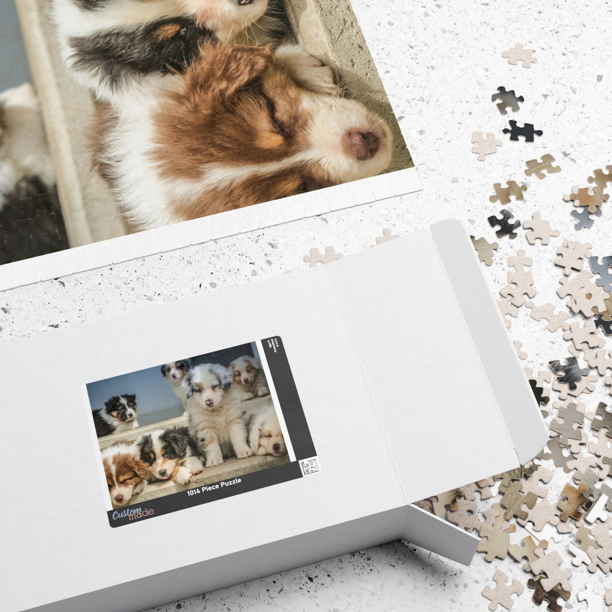 Puppies Jigsaw Puzzle — 252/520/1014-Piece Game