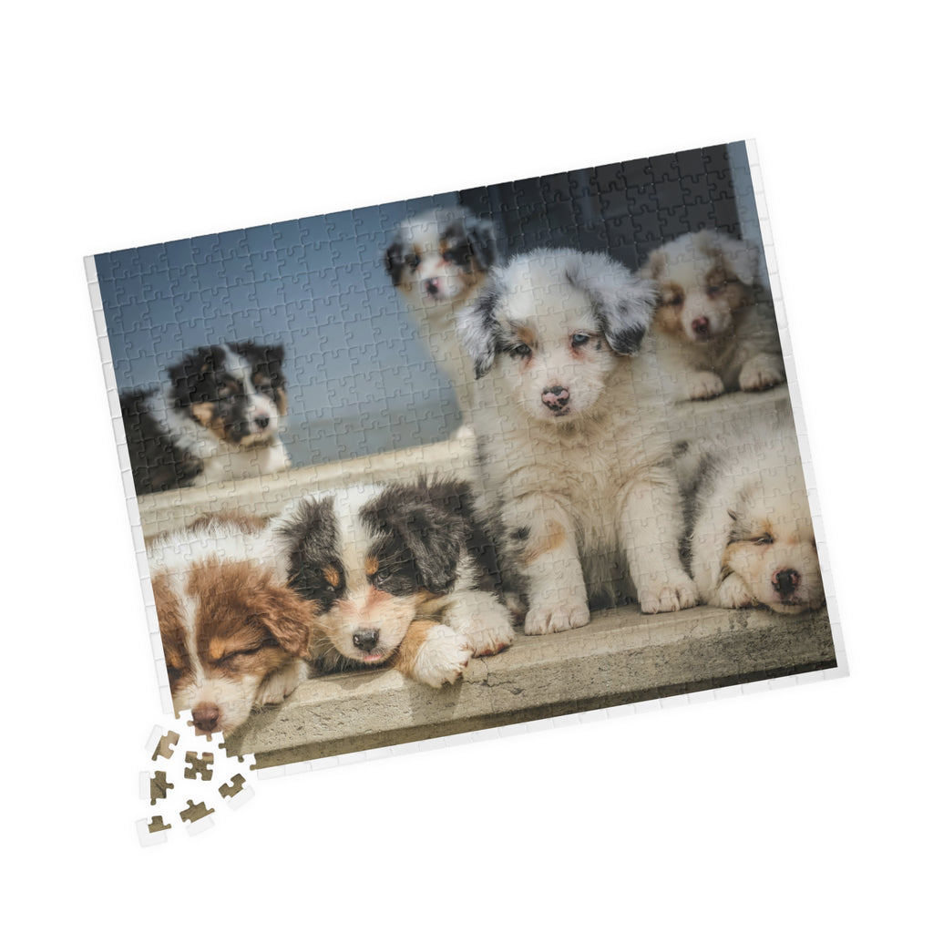 Puppies Jigsaw Puzzle — 252/520/1014-Piece Game