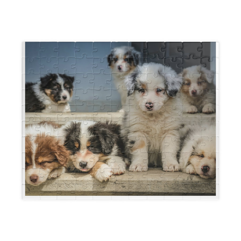 Puppies Jigsaw Puzzle — 252/520/1014-Piece Game