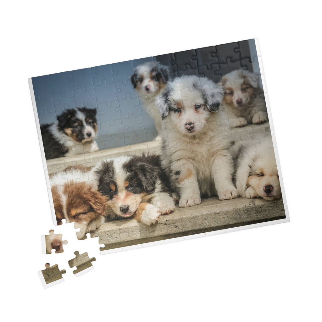 Puppies Jigsaw Puzzle — 252/520/1014-Piece Game