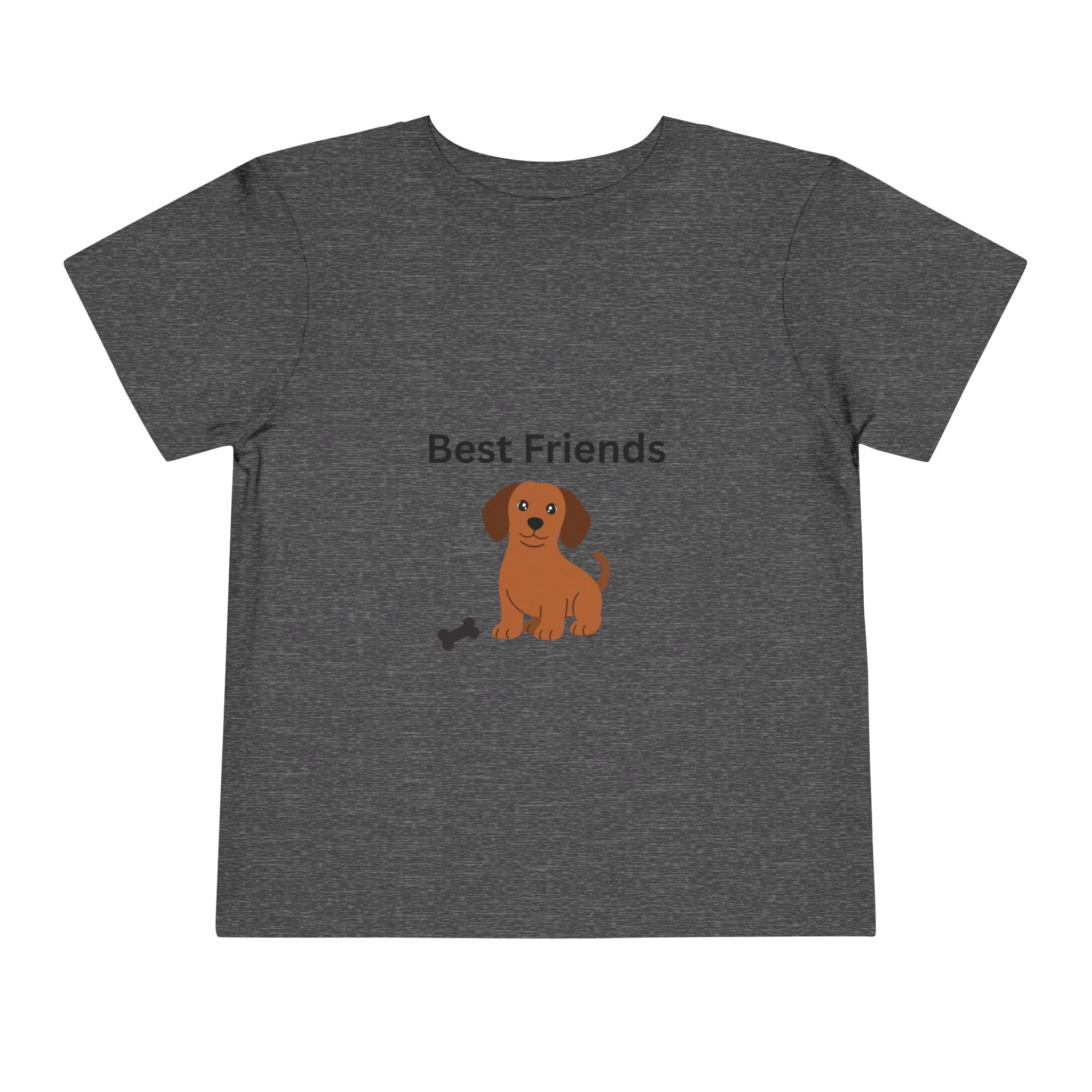 Toddler Tee — "Best Friends" Puppy Dog Graphic