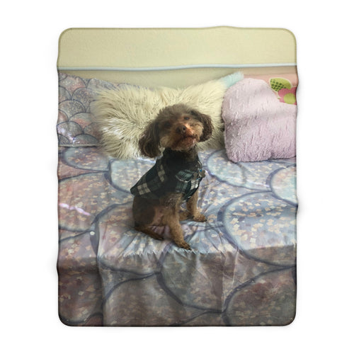 Custom Photo Sherpa Blanket
