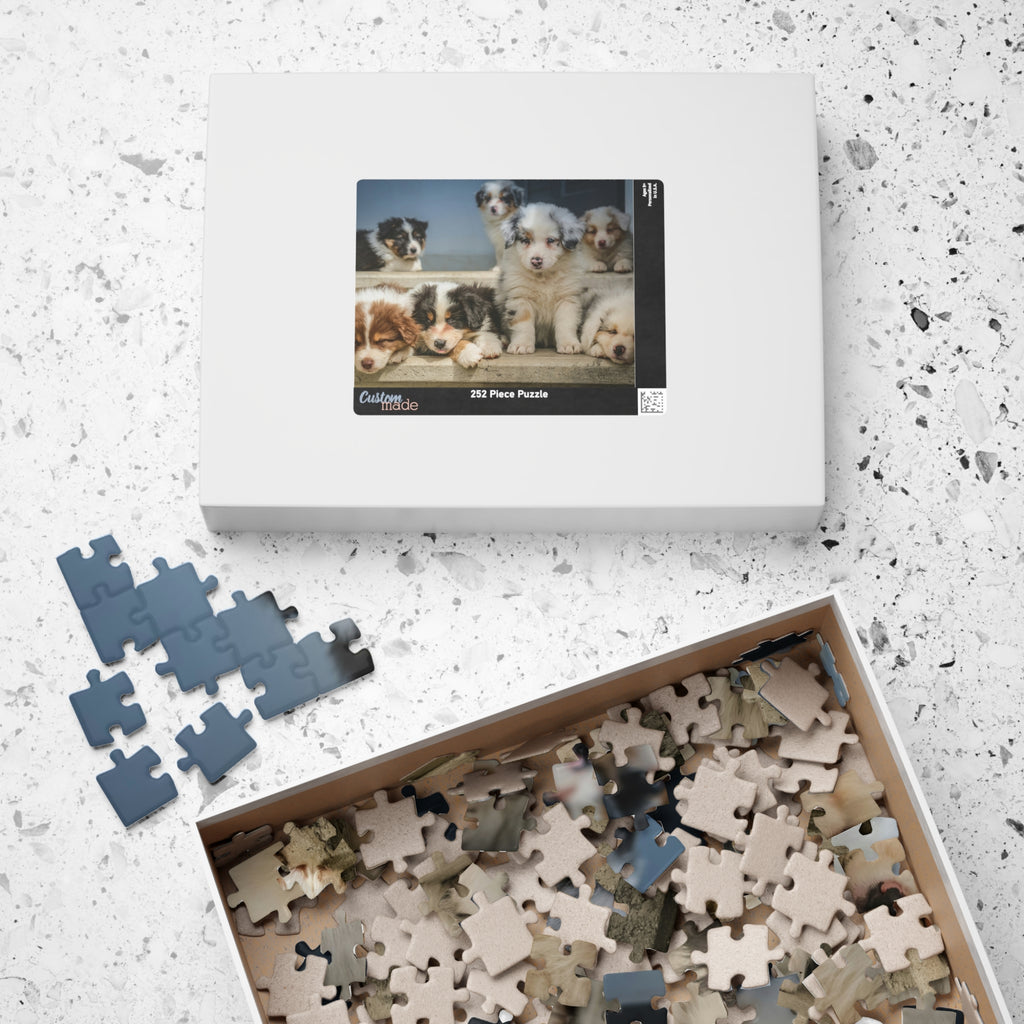 Puppies Jigsaw Puzzle — 252/520/1014-Piece Game