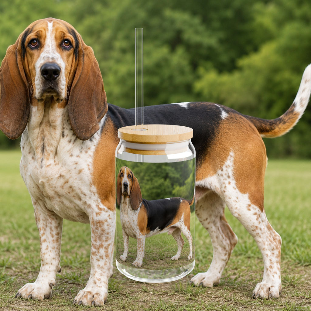 Sipper Glass – 16oz Clear Straw Tumbler